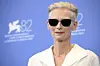 British actor Tilda Swinton poses during a photocall for ″Broken English″ at the 82nd annual Venice International Film Festival in Venice, Italy, Aug. 30. [EPA/YONHAP]
