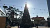 A 13-meter-long Christmas tree at Lotte Town Christmas Market [WOO JI-WON]