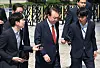 Former President Yoon Suk Yeol appears at the Seoul Central District Court in Seocho District, southern Seoul, on May 26 for the fifth hearing on charges of leading an insurrection and abuse of power by obstructing the exercise of rights. [NEWS1]