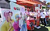 On Oct. 27, the first day of APEC summit week in Gyeongju, North Gyeongsang, a Nongshim booth at the K-Food promotional zone near the APEC International Media Center bustles with last-minute preparations to welcome visitors. [NEWS1]