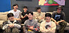 Boy band BTS appears in a Weverse livestream on July 1. [SCREEN CAPTURE]