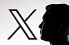 A 3D-printed miniature model of Elon Musk and the X logo are seen in this illustration taken on Jan. 23. [REUTERS/YONHAP]