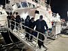 Eight Chinese nationals are arrested after allegedly attempting to enter Korea illegally by leisure boat off the coast of Taean County, South Chungcheong Sunday. [TAEAN COAST GUARD]