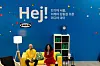 Ikea Gangdong's manager Magnus Norberg, left and Ikea Korea's CEO and chief sustainability officer Isabel Puig at the Ikea Gangdong media session on April 11 [CHO YONG-JUN]