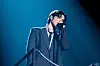 Singer Taesan of boy band BoyNextDoor during the band's “Knock On Vol.1” Seoul finale concerts, held from July 25 to 27 [KOZ ENTERTAINMENT]
