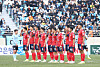 Gimcheon Sangmu salute during a K League 1 match against Daegu FC at DGB Daegu Bank Park in Daegu on March 3. [YONHAP]