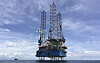 This photo provided by SK earthon shows the company's offshore oil exploration site in Vietnam. [YONHAP]