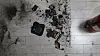 A picture of a cordless fan battery explosion [SCREEN CAPTURE]