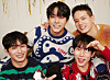From left are BTOB members Lim Hyun-sik Lee Min-hyuk, Seo Eun-kwang and Peniel [BTOB COMPANY]