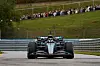 Formula One racing driver Valtteri Bottas drives the Mercedes-AMG F1 W13 E Performance racing car on Sunday at the Peaches. Run Universe 2025 show run event in Yongin, Gyeonggi. [PEACHES]