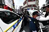 Police inspect the scene of a knife attack in Gwanak District, southern Seoul, on Sept. 3. [NEWS1]