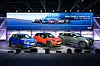 From left, the All-New Electric MINI Cooper, MINI Aceman and the MINI Countryman during MINI launch event at the BMW driving center in Incheon on March 13 [MINI KOREA]