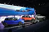 From left, the All-New Electric MINI Cooper, MINI Aceman and the MINI Countryman during MINI launch event at the BMW driving center in Incheon on March 13 [MINI KOREA]