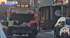 The captured image shows a Grade 7 public servant in Yangyang County, Gangwon, driving a sanitation truck. [SCREEN CAPTURE]