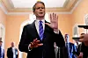 U.S. Treasury Secretary Scott Bessent speaks to reporters at the U.S. Capitol in Washington, June 27. [REUTERS/YONHAP]