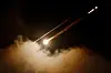 A missile launched from Iran towards Israel is seen from Ramallah, Israeli-occupied West Bank, June 16, 2025. REUTERS/Mohamad Torokman TPX IMAGES OF THE DAY