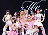 Girl group UNIS performs its lead track ″Superwoman″ during its debut showcase held on Wednesday at the Yes24 Live Hall music venue in eastern Seoul. [YONHAP]