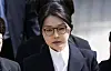 Former first lady Kim Keon Hee leaves the Seoul Central District Court in southern Seoul, on Aug. 12 after attending a warrant hearing. [YONHAP]