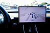 A Tesla Model 3 equipped with Full Self-Driving (FSD) software operates in Encinitas, California, United States, Oct. 18, 2023. [REUTERS/YONHAP]