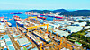 Samsung Heavy Industries’ Geoje shipyard in South Gyeongsang [JOONGANG ILBO]