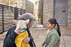 Actor Youn Yuh-jung, right, plays Min-seo, a world-renowned architect who owns a dog, in the film 'Dog Days' (2024) [CJ ENM]