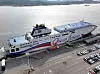 The Queen Jenuvia II is docked at Samhak pier in Mokpo, South Jeolla, on Nov. 20. [YONHAP]