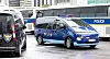 A vehicle ridden by former first lady Kim Keon Hee is seen entering the special counsel office building in Jongno District, central Seoul on Aug. 14. [NEWS1]
