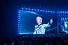 Virtual boy band Plave performs during its encore concerts, the finale of its “Dash: Quantum Leap″ tour, held on Nov. 21 and 22 at Gocheok Sky Dome in western Seoul. [VLAST]