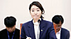 Democratic Party lawmaker Kang Sun-woo listens to questions from lawmakers during her confirmation hearing as gender equality and family minister nominee at a plenary session of the National Assembly in western Seoul on July 14, 2025. [JOONGANG ILBO]
