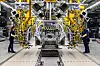 An iX3 is being manufactured at BMW's newest manufacturing plant in Debrecen, Hungary. Mass production starts in October. [BMW KOREA]
