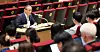 National Security Adviser Wi Sung-lac speaks at a press conference held at the Yongsan presidential office in central Seoul on Aug. 22 on the eve of President Lee Jae Myung’s six-day trip to Japan and the United States. [NEWS1]