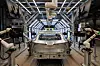 An iX3 is being manufactured at BMW's newest manufacturing plant in Debrecen, Hungary. Mass production starts in October. [BMW KOREA]