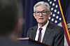 Federal Reserve Chair Jerome Powell speaks during a news conference after the Federal Open Market Committee meeting, on March 19, at the Federal Reserve in Washington. [AP/YONHAP]