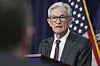 Federal Reserve Chair Jerome Powell speaks during a news conference after the Federal Open Market Committee meeting, on March 19, at the Federal Reserve in Washington. [AP/YONHAP]
