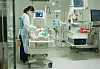 A nurse looks after a premature baby at a neonatal intensive care unit at Chungnam National University Sejong Hospital [CHUNGNAM NATIONAL UNIVERSITY SEJONG HOSPITAL]