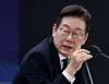 President Lee Jae Myung speaks during an official event in Incheon on Sept. 5. [YONHAP]