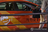 This undated file photo shows a taxi affiliated with Kakao Mobility, Korea's leading ride-hailing app. [YONHAP]