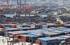 Containers sit at the yards at Sinseondae and Gamman terminals in Busan Port in Busan on April 21. [NEWS1]