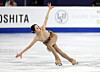 Kim Chae-yeon performs at the Four Continents Figure Skating Championships at Mokdong Ice Rink in western Seoul on Feb. 23. [YONHAP]