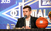 East Asia Super League CEO Henry Kerins speaks during a press conference at Studio City in Macau on March 7. [EASL]