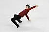 Cha Jun-hwan performs at the Four Continents Figure Skating Championships at Mokdong Ice Rink in western Seoul on Feb. 22. [REUTERS/YONHAP]