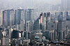 Apartments are seen from Mount Namsan in central Seoul on Feb. 5. [NEWS1]
