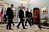 U.S. Secretary of State Marco Rubio meets with Indian External Affairs Minister Dr. Subrahmanyam Jaishankar, Australian Foreign Minister Penny Wong and Japanese Foreign Minister Iwaya Takeshi at the State Department in Washington, U.S., Jan. 21. [REUTERS]