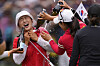 Korea's Amy Yang is doused after winning the KPMG Women's PGA Championship at Sahalee Country Club on Sunday in Sammamish, Washington. [AP/YONHAP]