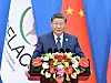 Chinese President Xi Jinping attends the opening ceremony of the fourth ministerial meeting of the China-CELAC (the Community of Latin American and Caribbean States) Forum and delivers a keynote speech at the China National Convention Center in Beijing, capital of China, May 13, 2025. [XINHUA/YONHAP]