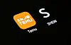 Shein and Temu app icons are seen in this illustration taken Aug. 22, 2024. [REUTERS/YONHAP]
