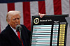 U.S. President Donald Trump delivers remarks on tariffs in the Rose Garden at the White House in Washington, D.C., U.S., on April 2, 2025. [REUTERS/YONHAP]