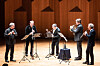 Brass and woodwind instrument performers play during the 19th Seoul Spring Festival of Chamber Music's closing recital on May 5, 2024. [SEOUL SPRING FESTIVAL OF CHAMBER MUSIC]