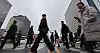 Office workers head to workplace in central Seoul on Jan. 31. [NEWS1]