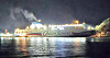 The Queen Jenuvia II ferry is set afloat off the uninhabited islet of Jok near Jangsan Island, off the coast of Sinan, South Jeolla on Nov. 20. [NEWS1]